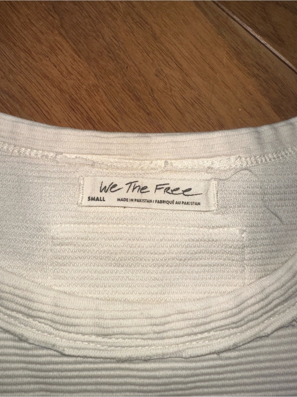 We The Free Cream Crewneck Boxy Sweater - Picture 4 of 8